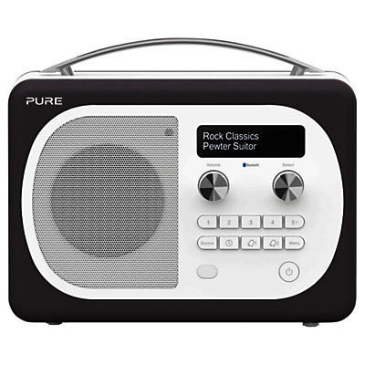 Pure Evoke D4 Mio DAB/FM Bluetooth Radio Pewter